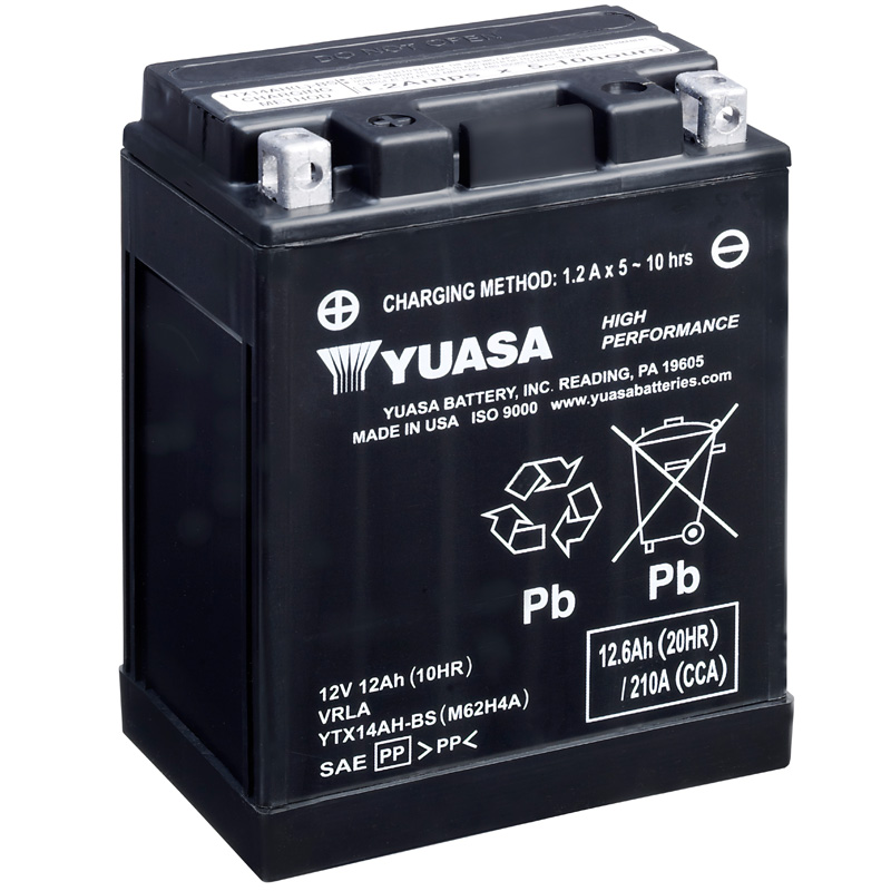 Batería Yuasa YTX14AH-BS High Performance
