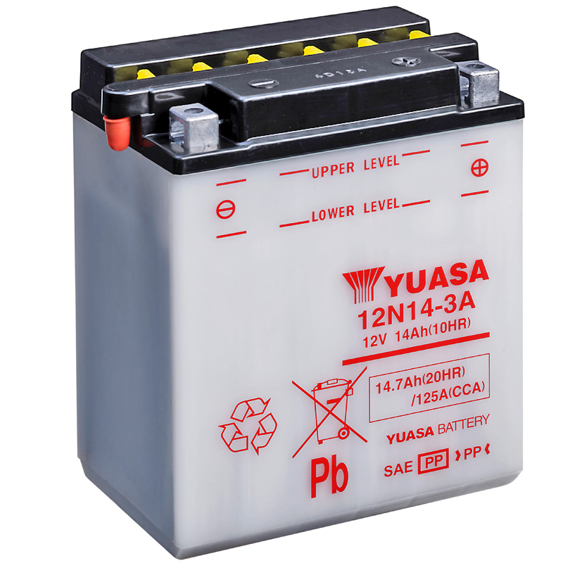 Batería Yuasa 12N14-3A Combipack