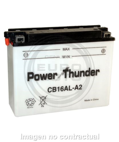 batería Power Thunder CB16AL-A2 con ácido
