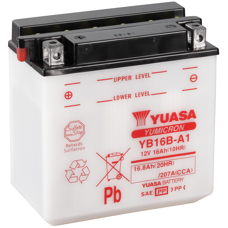 Batería Yuasa YB16B-A1 Combipack