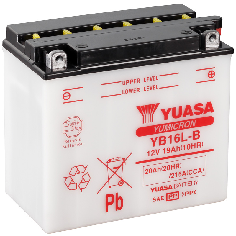 Batería Yuasa YB16L-B Combipack