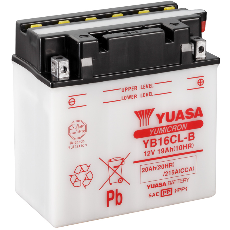 Batería Yuasa YB16CL-B Combipack