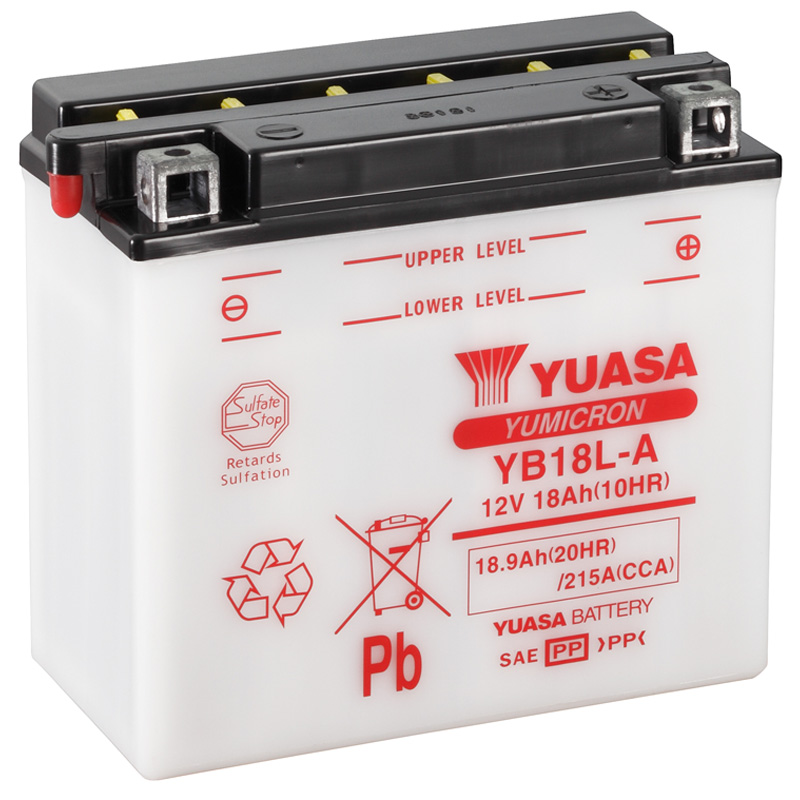 Batería Yuasa YB18L-A Combipack