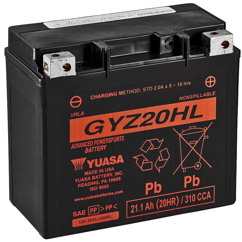 Batería Yuasa GYZ20HL High Performance