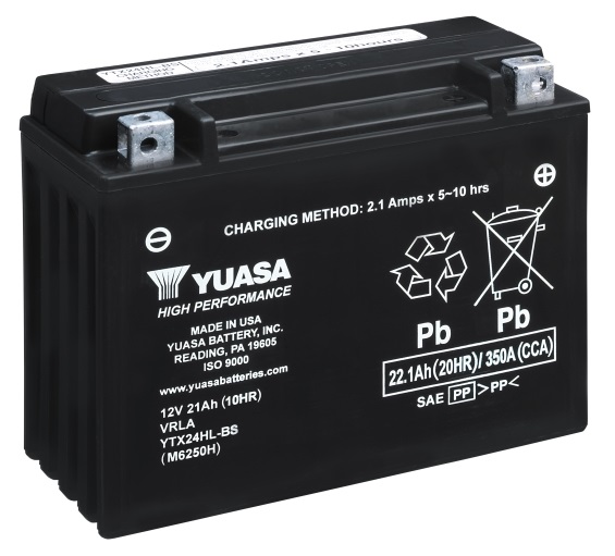 Batería Yuasa YTX24HL-BS High Performance