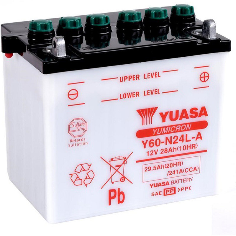 Batería Yuasa Y60N24L-A Combipack