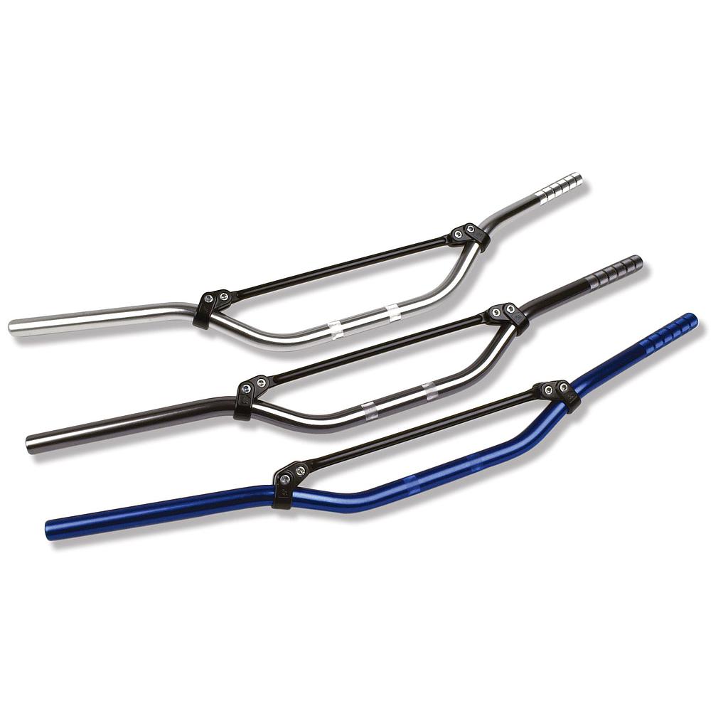 Manillar TRW Aluminio 22 mm Off-Road Plata Low