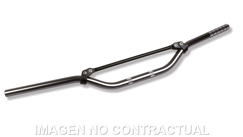 Manillar TRW Aluminio 22 mm Off-Road Titanio Low