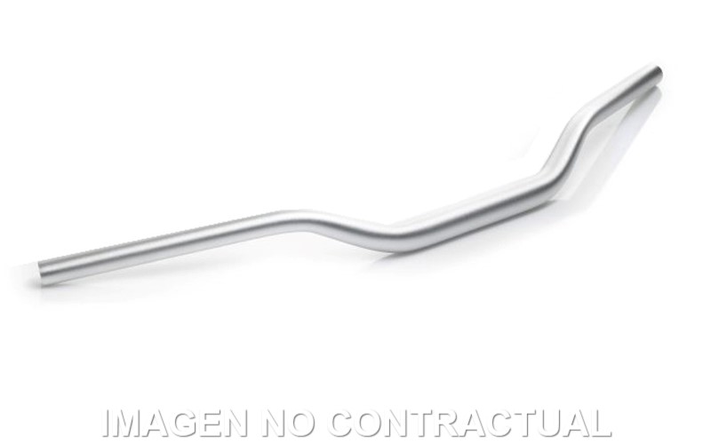 Manillar TRW Maxi Trail 28,6 mm Plateado