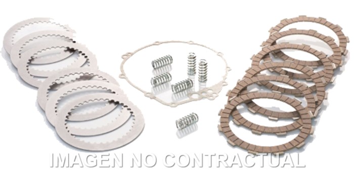 Kit Discos + Separadores + Muelles + Junta (Superkit) TRW MSK219