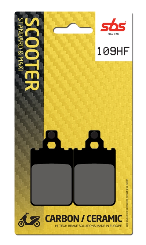 Pastilla de freno SBS P109-HF