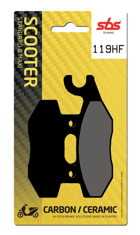 Pastilla de freno SBS P119-HF
