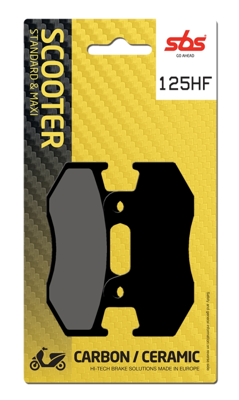 Pastilla de freno SBS P125-HF
