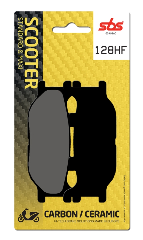 Pastilla de freno SBS P128-HF