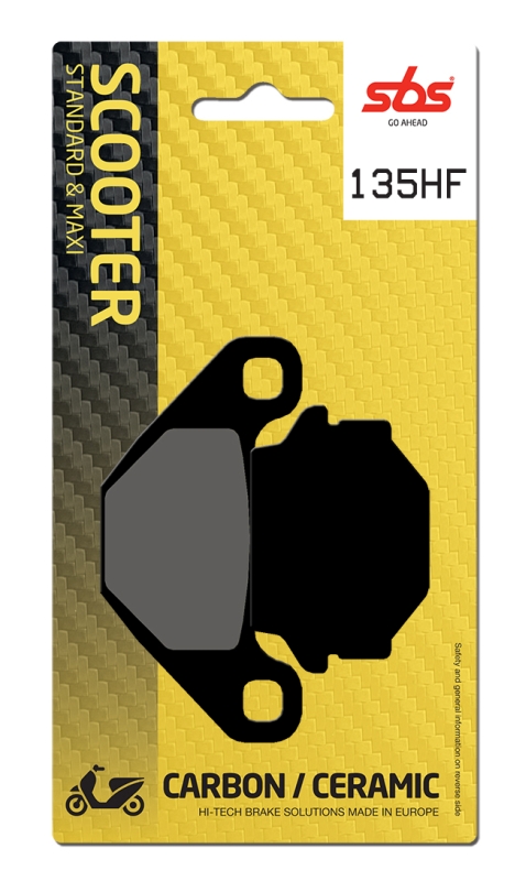 Pastilla de freno SBS P135-HF