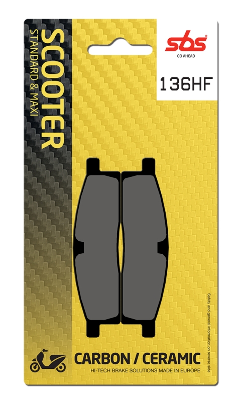 Pastilla de freno SBS P136-HF