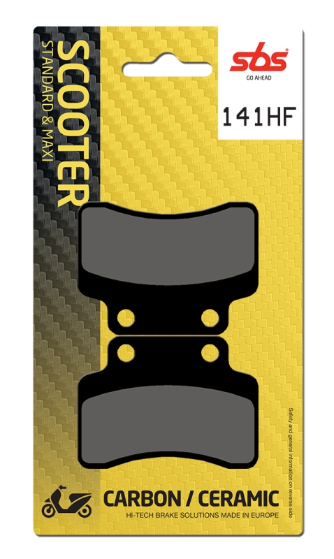 Pastilla de freno SBS P141-HF