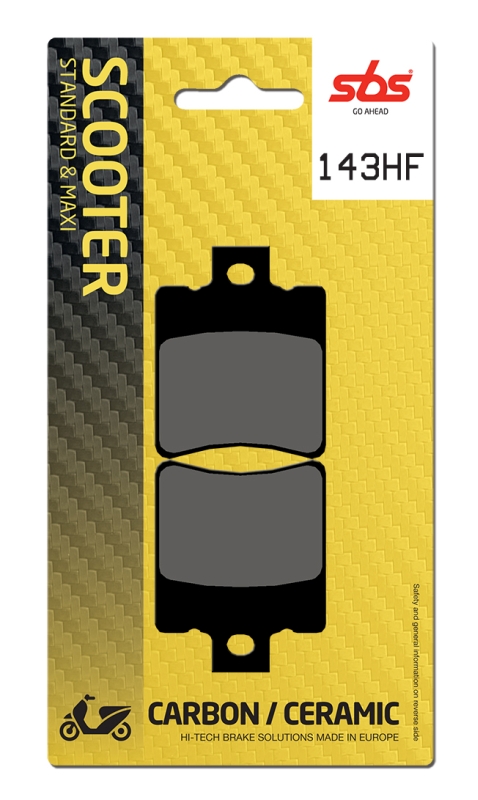 Pastilla de freno SBS P143-HF