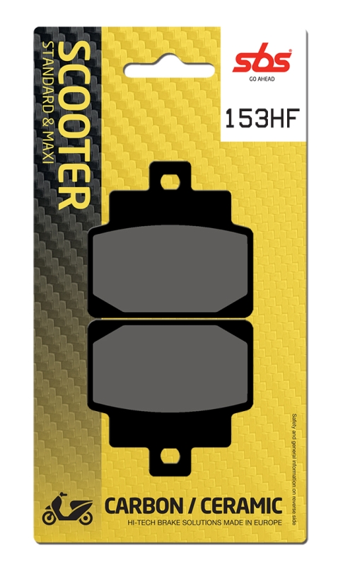 Pastilla de freno SBS P153-HF
