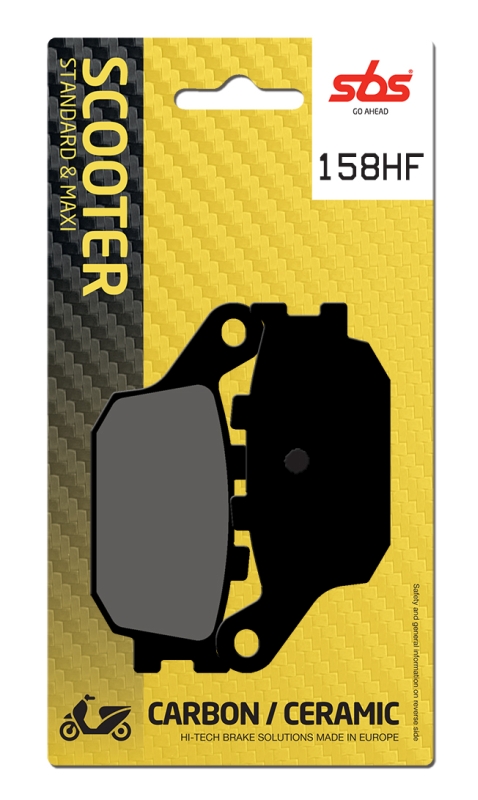 Pastilla de freno SBS P158-HF