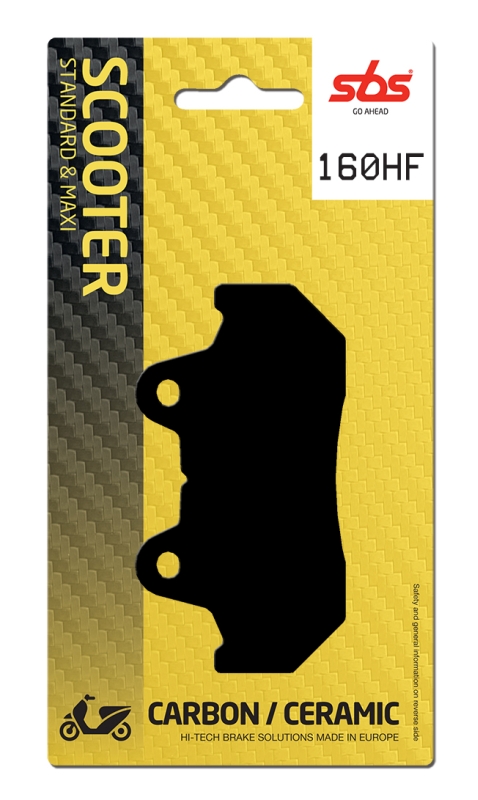 Pastilla de freno SBS P160-HF