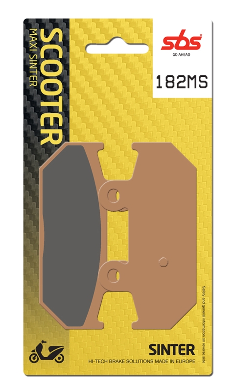 Pastilla de freno SBS P182-MS