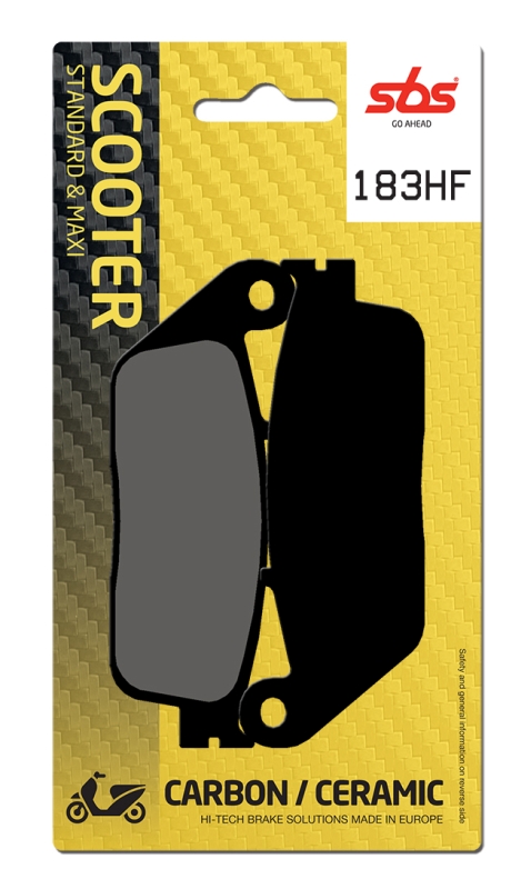 Pastilla de freno SBS P183-HF