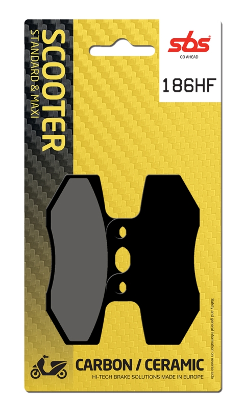 Pastilla de freno SBS P186-HF
