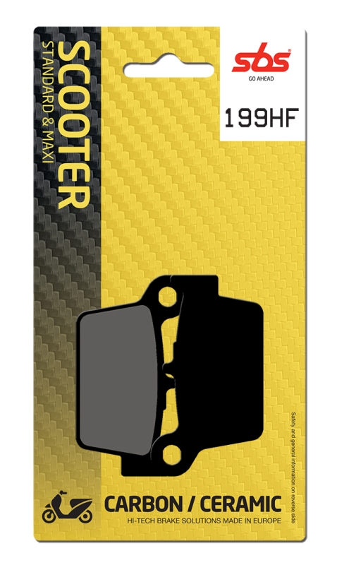 Pastilla de freno SBS P199-HF