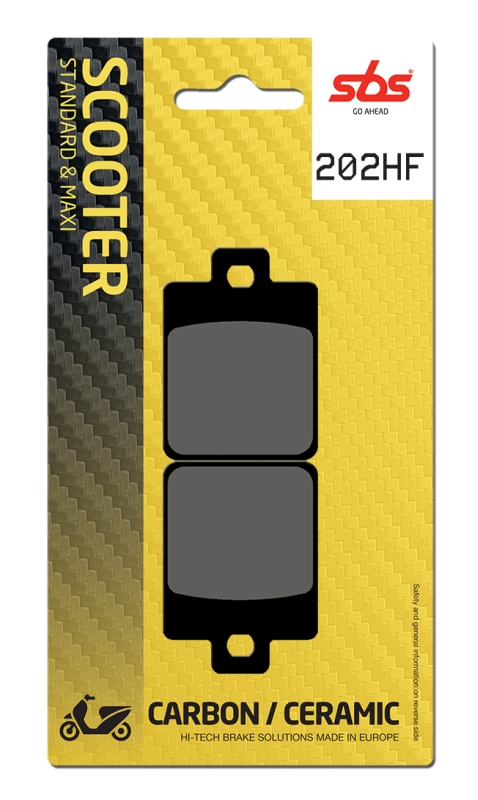 Pastilla de freno SBS P202-HF