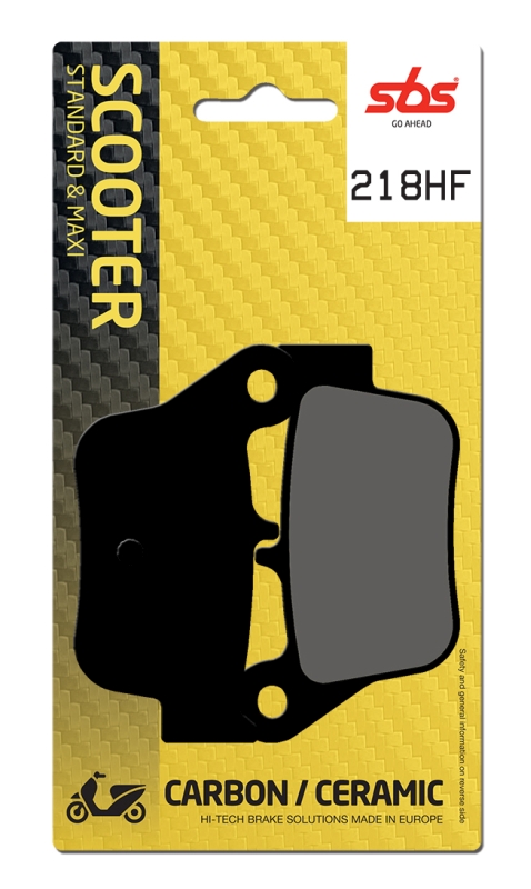 Pastilla de freno SBS P218-HF