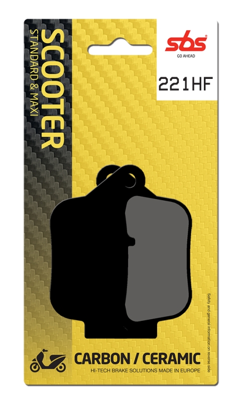 Pastilla de freno SBS P221-HF
