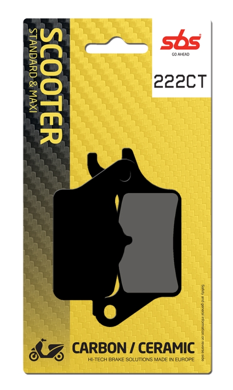 Pastilla de freno SBS P222-CT