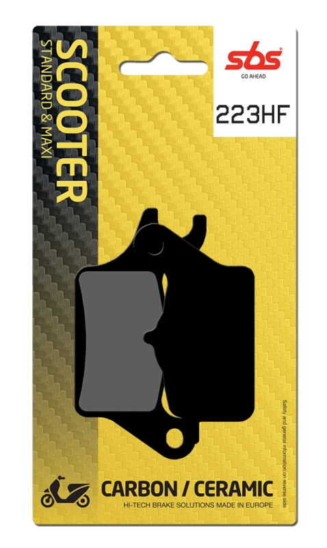 Pastilla de freno SBS P223-HF