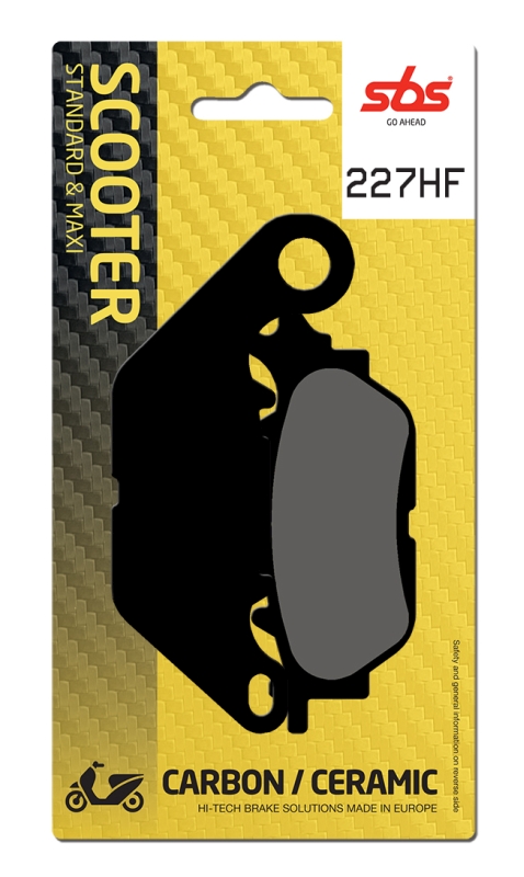Pastilla de freno SBS P227-HF
