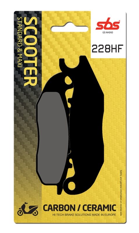 Pastilla de freno SBS P228-HF