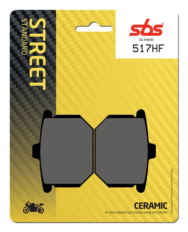 Pastilla de freno SBS P517-HF