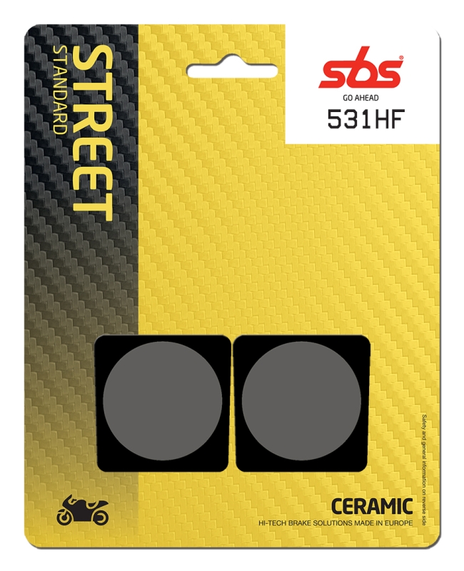 Pastilla de freno SBS P531-HF