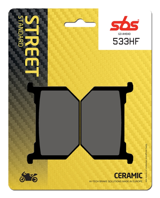Pastilla de freno SBS P533-HF