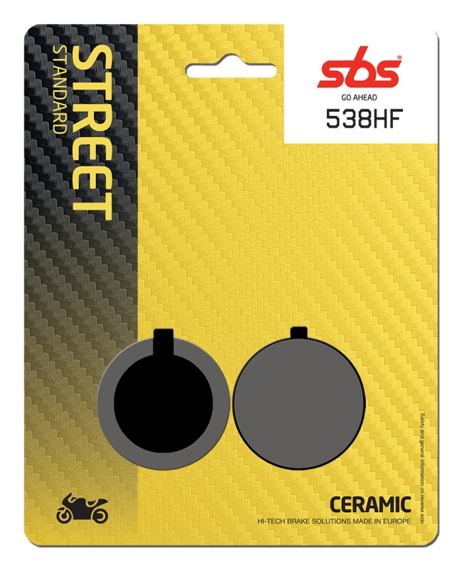 Pastilla de freno SBS P538-HF