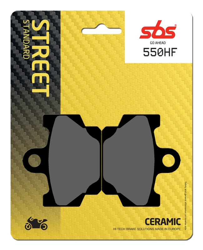 Pastilla de freno SBS P550-HF