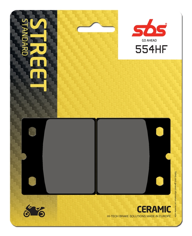 Pastilla de freno SBS P554-HF