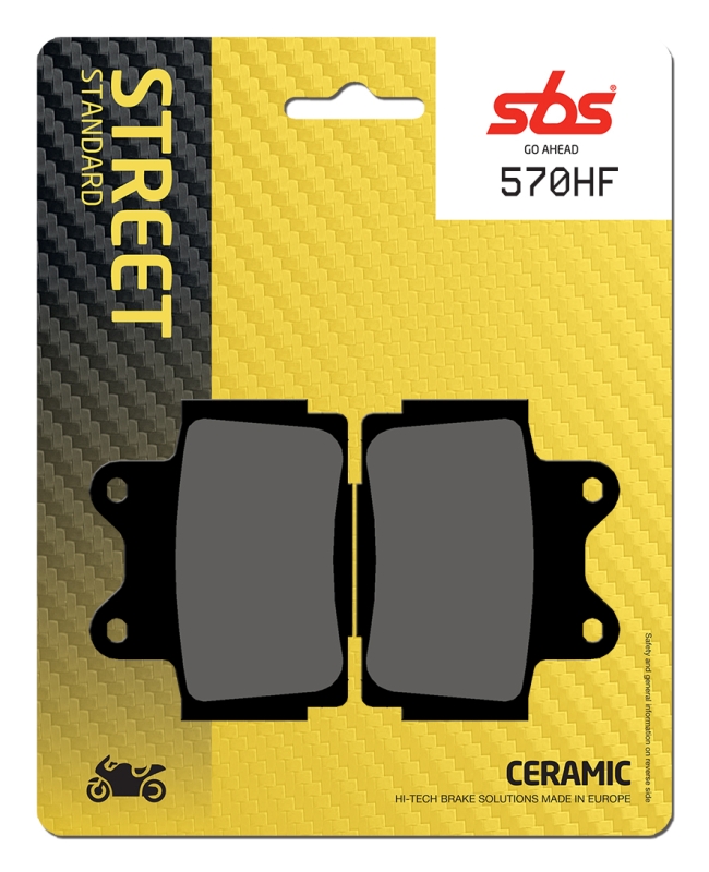 Pastilla de freno SBS P570-HF