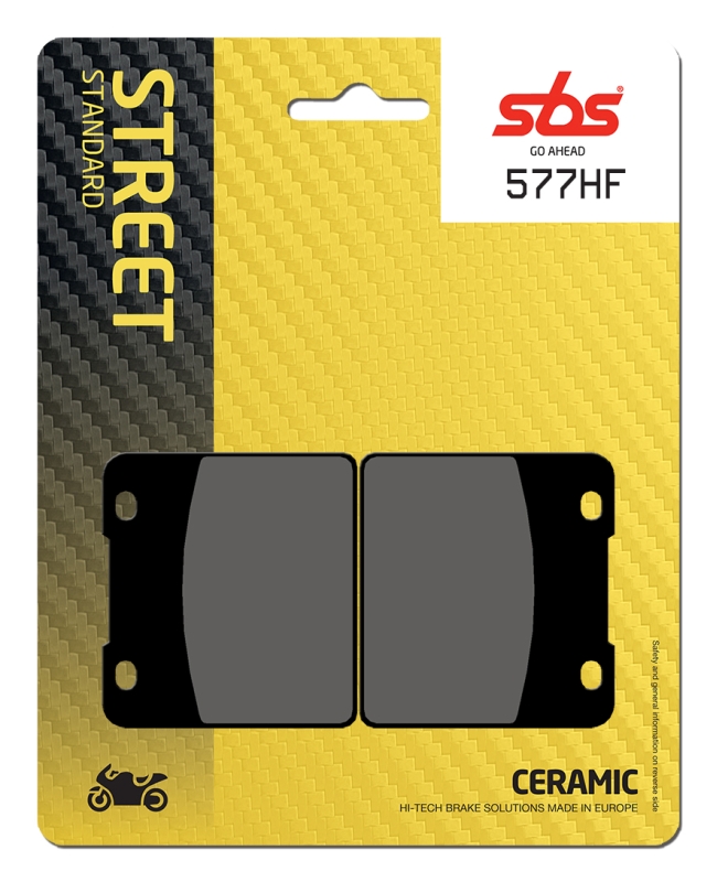Pastilla de freno SBS P577-HF