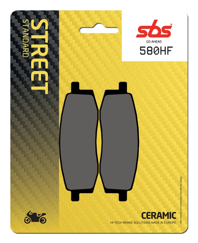 Pastilla de freno SBS P580-HF