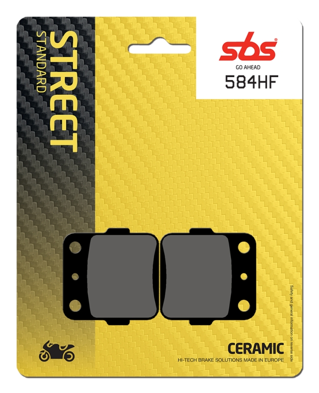 Pastilla de freno SBS P584-HF