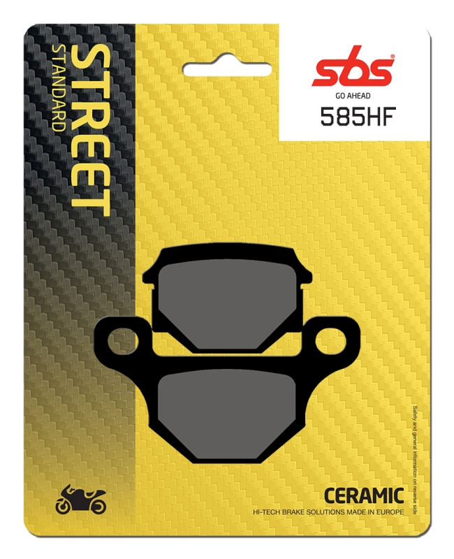 Pastilla de freno SBS P585-HF