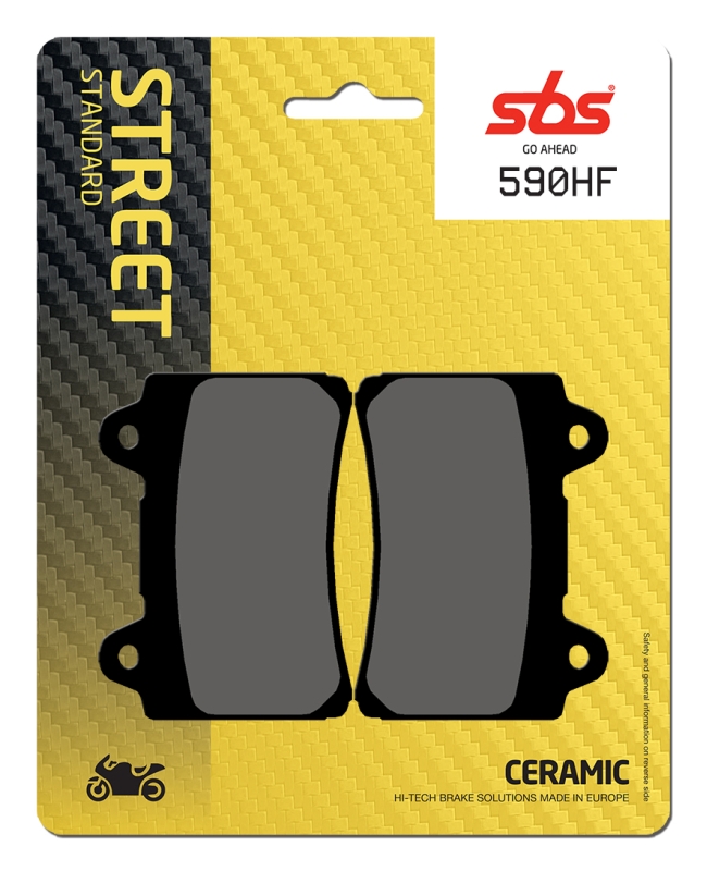 Pastilla de freno SBS P590-HF
