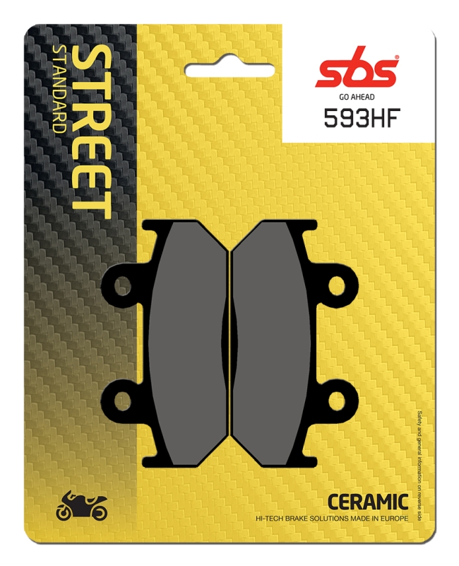Pastilla de freno SBS P593-HF