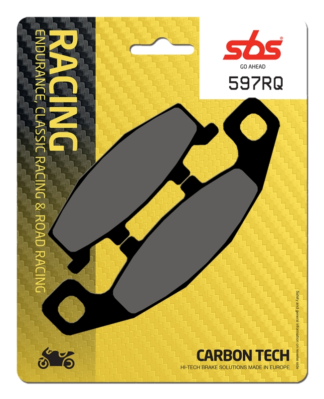Pastilla de freno SBS P597-RQ